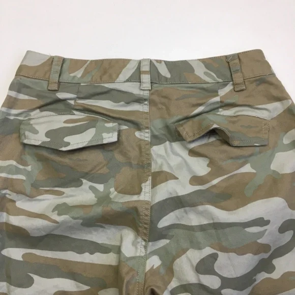 RAILS Light Sage Camo ADLER Button Fly Utility Ankle/Cropped Jeans Pant - Picture 11 of 13